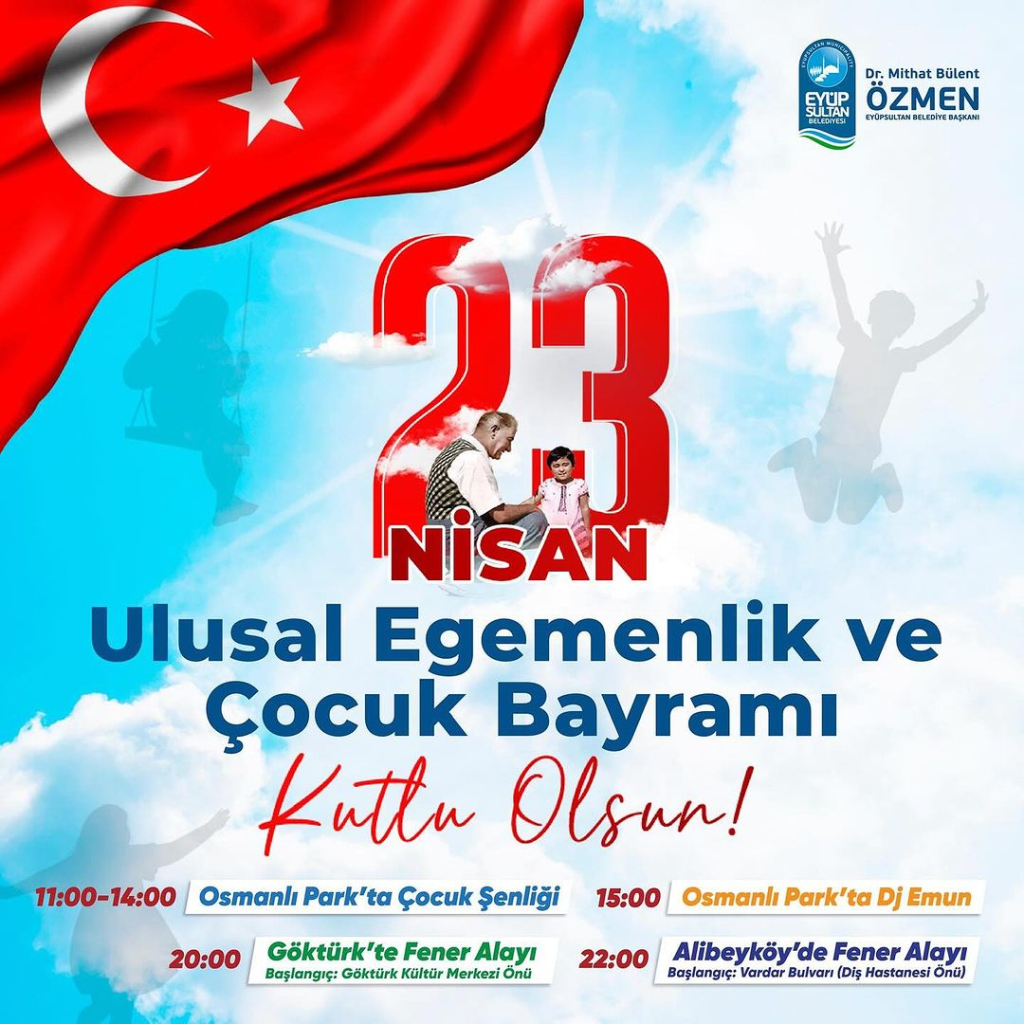 Eyüpsultan Belediyesi 23 Nisan Kutlamaları